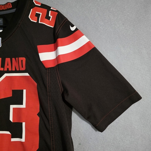 Nike On Field Mens Cleveland Browns #23 Joe Haden Jersey Size Medium - Picture 7 of 12